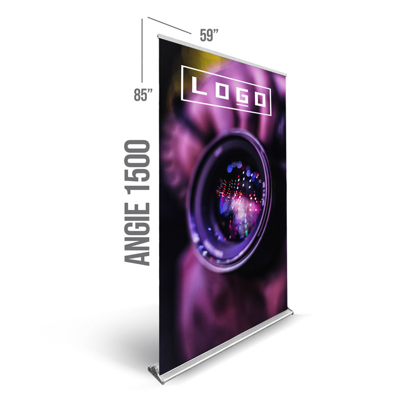 Angie 1500 - Banner Stand with Graphic