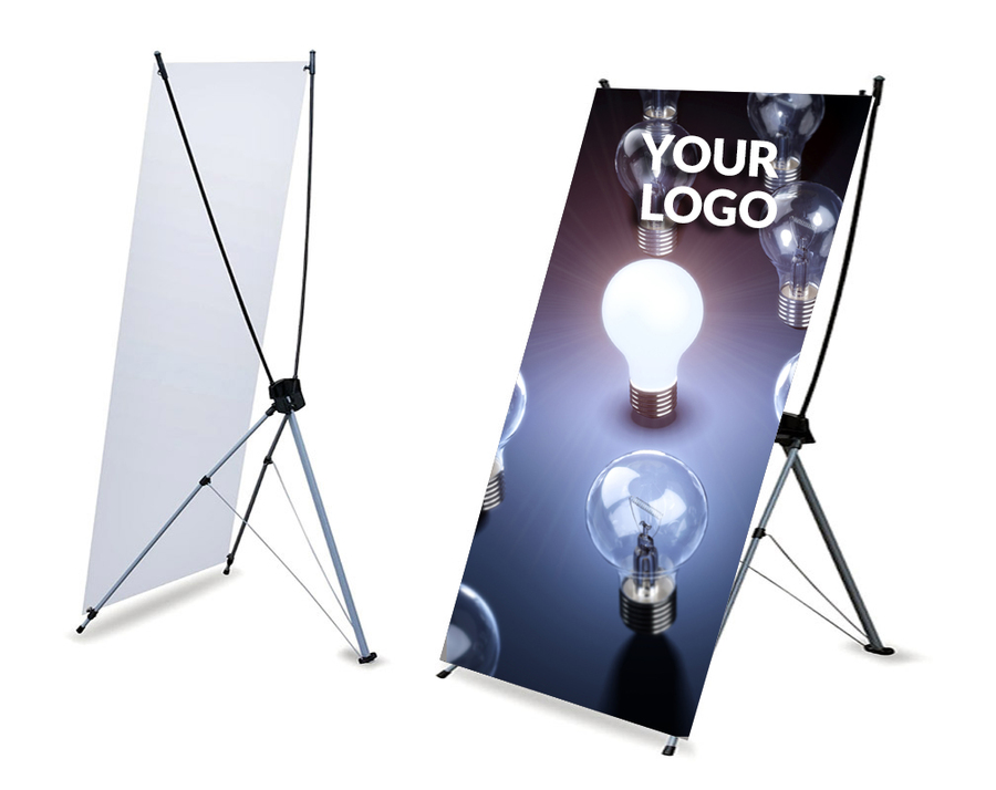 X Banner Stand with Graphic 48